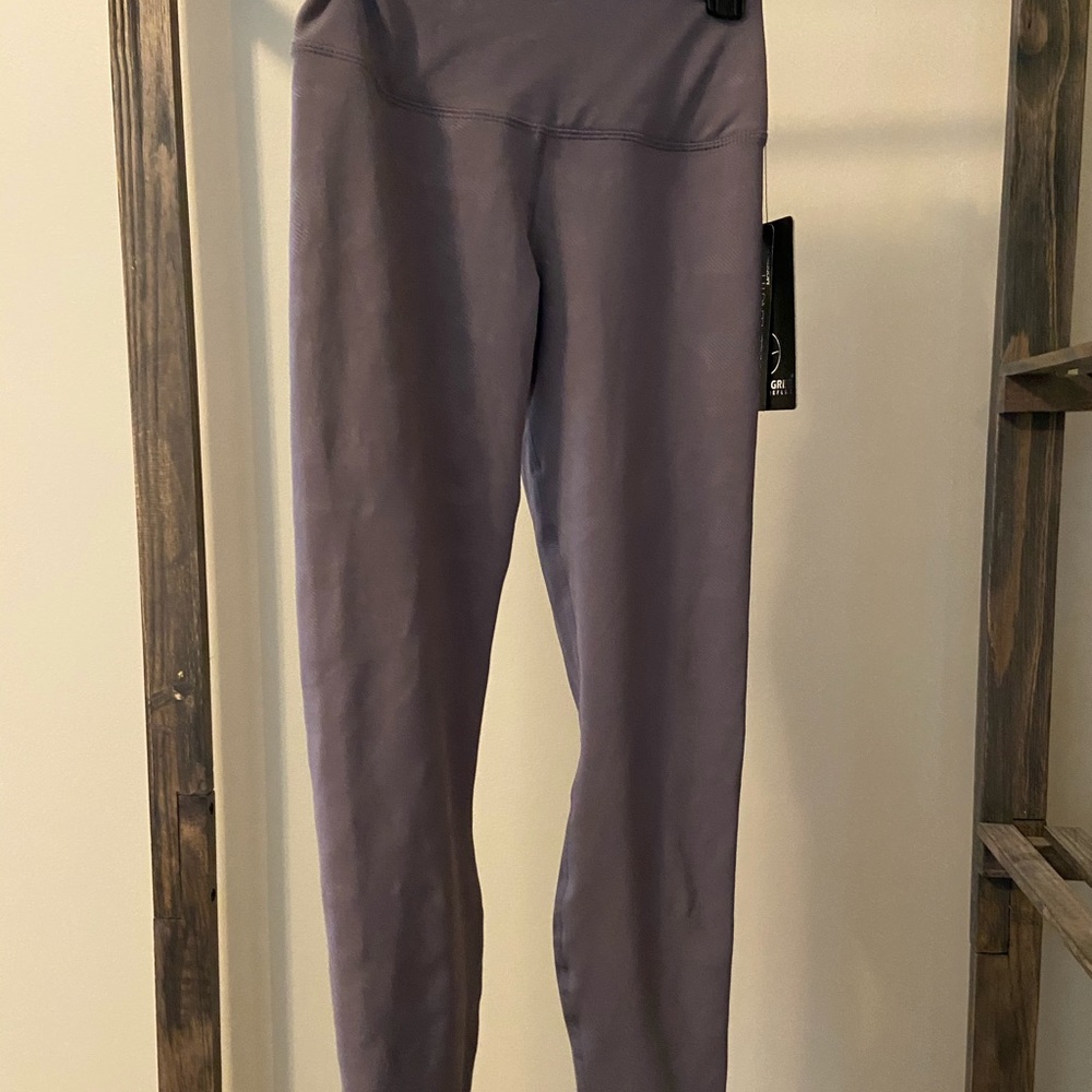 Purple camo leggings